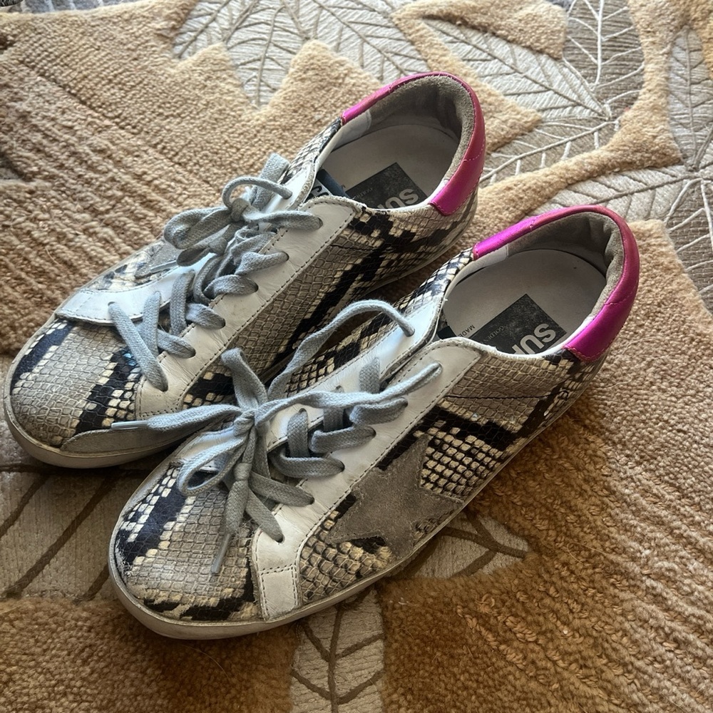 Golden Goose Superstar Snakeskin